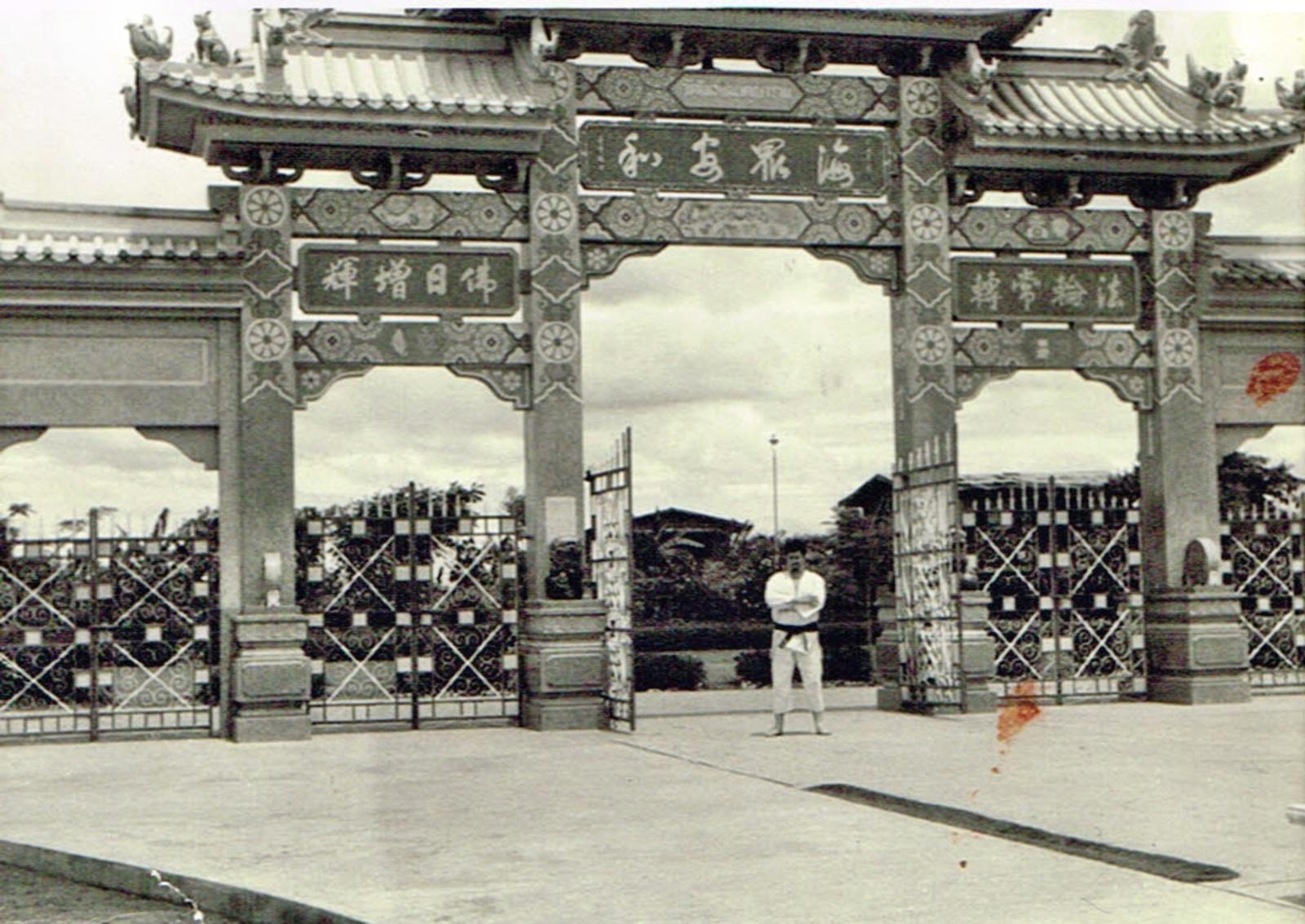 thailand klooster poort